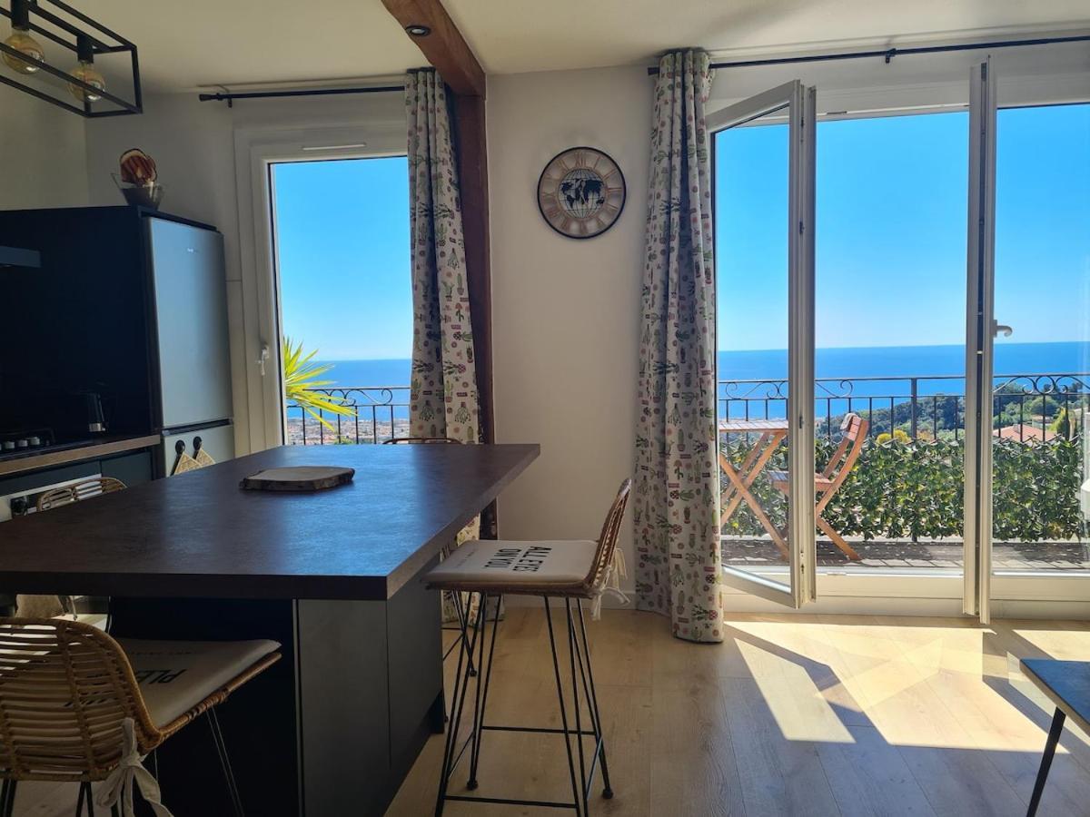 Panoramic Sea View Of The French Riviera, Parking Nice