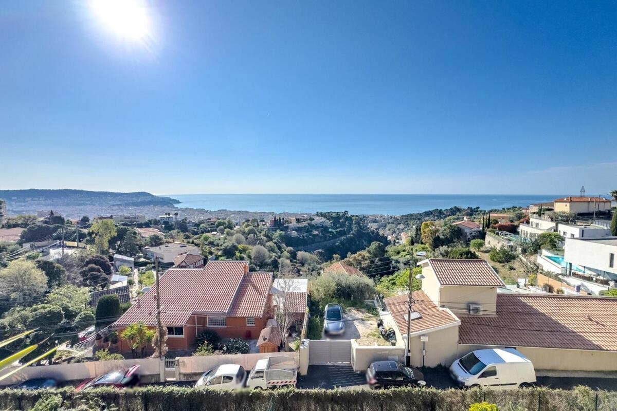 Panoramic Sea View Of The French Riviera, Parking Appartement Nice