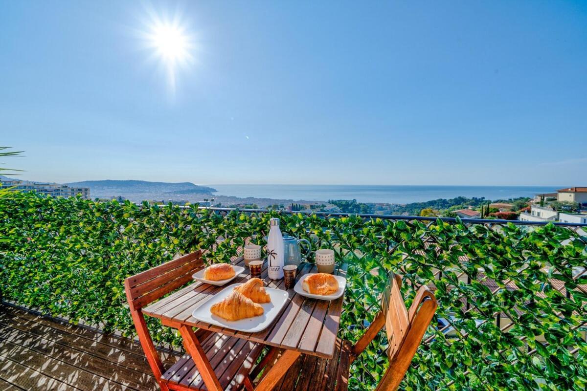 Appartement Panoramic Sea View Of The French Riviera, Parking Nice