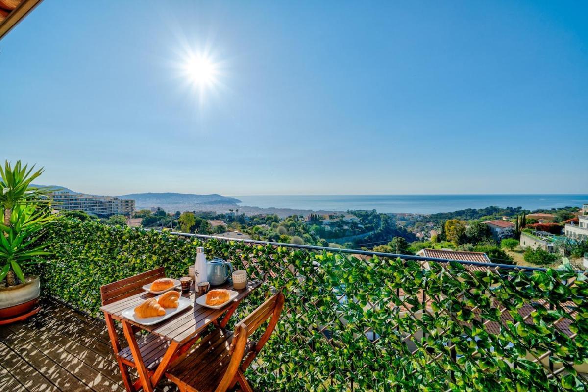 Panoramic Sea View Of The French Riviera, Parking * Nice